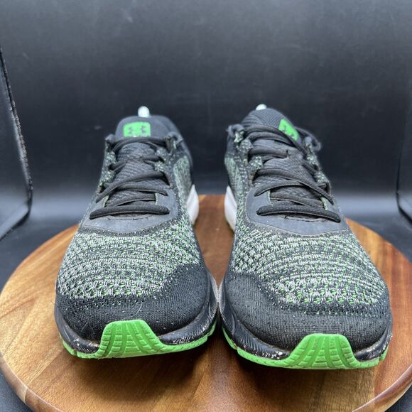 Under Armour HOVR Intake 6 Mens Size 10 Black Green Comfort Deluxe System Shoes - Picture 2 of 8